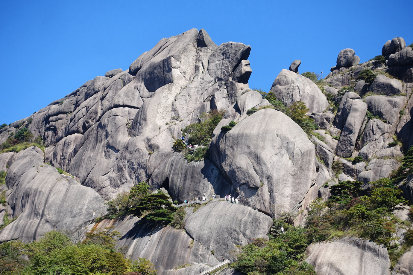 安徽黃山-玉屏樓景區